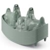 Houpačka oboustranná s ergonomickými sedadly Pes Green Dogs Rocker Life Smoby s držadly zelená s UV filtrem od 18 měsíců – model 2025 - Image 3