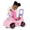Odrážedlo a chodítko 2v1 Minnie Auto Ride On Smoby ergonomické s opěrkou a úložným boxem pod sedadlem od 10 měsíců - Image 3
