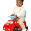 Odrážedlo a chodítko 2v1 Peppa Pig Auto Ride On Smoby ergonomické s opěrkou a úložným boxem pod sedadlem od 10 měsíců - Image 3