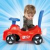 Odrážedlo a chodítko Spidey Auto Ride On Smoby ergonomické s opěrkou a úložným boxem pod sedadlem od 10 měsíců - Image 3