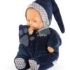 Panenka Babipouce Navy Blue Starry Dreams Mon Doudou Corolle s hnědýma očima a špulící rty 28 cm od 0 měsíců - Image 2