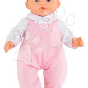 Panenka Lise Mon Grand Poupon Corolle s modrýma mrkacíma očima a špulící rty 36 cm od 24 měsíců