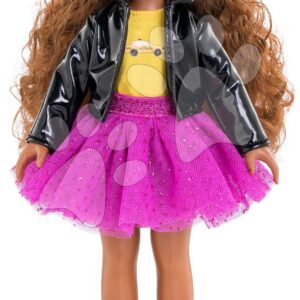 Panenka Melody New York Fashion Week Set Corolle Girls s dlouhými hnědými vlasy 28 cm 4 doplňky od 4 let