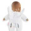 Panenka Sweet Heart White Bunny Mon Doudou Corolle s černýma očima a kapucí 30 cm od 0 měsíců - Image 3