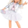 Panenka Valentine Paris Fashion Week Set Corolle Girls s blond vlasy 28 cm 4 doplňky od 4 let - Image 3