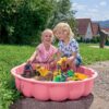Pískoviště dvoudílné Watershell Pink BIG mušle 2*100 l na vodu a písek 88*75*22 cm růžové od 18 měsíců - Image 3