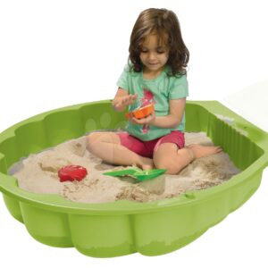 Pískoviště mušle Watershell Green BIG na vodu a písek 100 litrů zelené 88*75*22 cm od 12 měsíců
