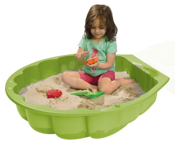 Pískoviště mušle Watershell Green BIG na vodu a písek 100 litrů zelené 88*75*22 cm od 12 měsíců