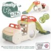 Prolézačka Auto s pískovištěm v kufru Adventure Car Life Smoby s klaksonem a 150 cm skluzavka s vodní hrou s UV filtrem od 18 měsíců – model 2025 - Image 2
