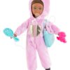 Sada oblečení Unicorn Onesie Dressing Room Girls Corolle pro 28cm panenku 7 doplňků od 4 let - Image 2