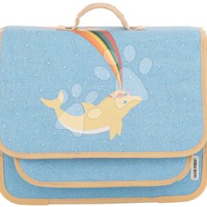 Školní aktovka Schoolbag Paris Large Dolphin Jack Piers ergonomická luxusní provedení od 6 let 38*32*15 cm