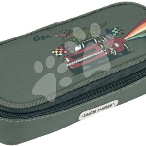 Školní penál Pencil Case Race Dino Jack Piers ergonomický luxusní provedení od 2 let 20*6*9 cm
