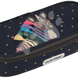 Školní penál Pencil Case Zebra Jack Piers ergonomický luxusní provedení od 2 let 20*6*9 cm