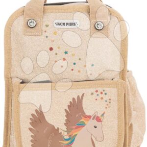 Školní taška batoh Backpack Amsterdam Small Unicorn Jack Piers malá ergonomická luxusní provedení od 2 let 23*28*11 cm