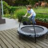 Trampolína s rukojetí k držení Tiggy Junior Exit Toys průměr 140 cm černá - Image 2