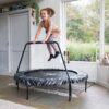 Trampolína s rukojetí k držení Tiggy Junior Exit Toys průměr 140 cm černá - Image 3