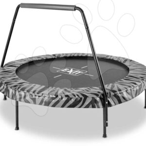 Trampolína s rukojetí k držení Tiggy Junior Exit Toys průměr 140 cm černá