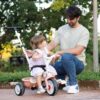 Tříkolka s volnoběhem Be Move Comfort Tricycle Pink Smoby s nastavitelnou vodicí rukojetí a ochrannou hrazdou s tichými EVA kolečky růžová od 10 měsíců - Image 2