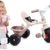 TrojkolTříkolka Be Fun Tricycle Pink Smoby s 95 cm vodicí tyčí od 15 měsíců - Image 3