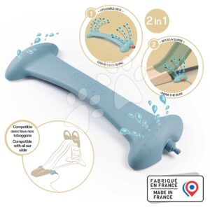 Vodní hra na zahradu a pod skluzavky Splashy Way 2v1 Life Smoby s efektem vodního tunelu s nastavitelnou výškou trysek a UV filtrem od 24 měsíců – model 2025
