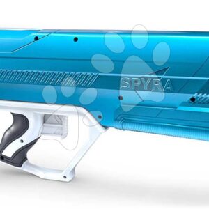 Vodní pistole s manuálním nabíjením vodou SpyraLX Blue Spyra s mechanickým indikátorem stavu nádrže a dostřelem 9 metrů 100% mechanická modrá od 14 let