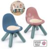 Židle pro děti 2 kusy Chair Little Smoby modrá a růžová s UV filtrem a nosností 50 kg výška sedáku 27 cm od 18 měsíců - Image 3