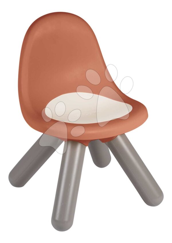 Židle pro děti KidChair Terra Cotta Life Smoby červená s UV filtrem 50 kg nosnost výška sedáku 27 cm od 18 měsíců – model 2025
