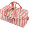Cestovní taška Caroline Weekend Bag Butterfly Stripe Jeune Premier ergonomická luxusní provedení 50*25 cm - Image 3