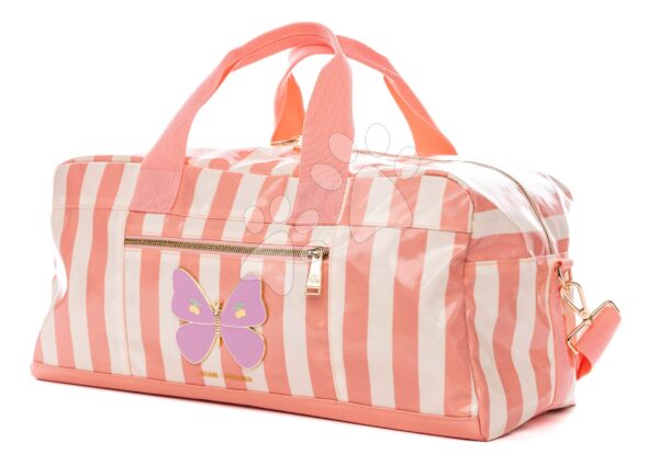 Cestovní taška Caroline Weekend Bag Butterfly Stripe Jeune Premier ergonomická luxusní provedení 50*25 cm