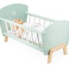 Dřevěná postýlka pro panenku Zen Doll's Bed Janod s polštářkem a peřinkou pro 42 cm panenku - Image 2