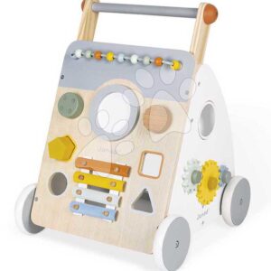 Dřevěné didaktické chodítko Multiactivity Baby Walker Sweet Cocoon Janod multifunkční od 12 měs