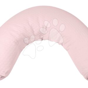 Kojící polštář Big Flopsy™ Beaba Fleur de Coton® Chalk Pink 170 cm prošívaný růžový