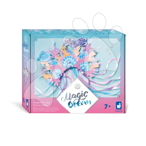 Kreatívna sada DIY Vyrob si sám Korunka Diadém Magický oceán Tiara to Make Magic Ocean Atelier Janod od 7 rokov J09137