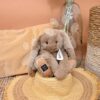 Plyšový zajíček The Bunny Hazelnut Histoire d'Ours hnědý 32 cm od 0 měsíců - Image 3