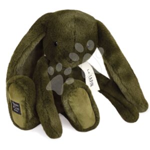 Plyšový zajíček The Bunny Khaki Histoire d'Ours zelený 32 cm od 0 měsíců