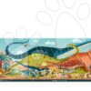 Puzzle v kufříku Dinosauři Dino Panoramic Puzzle Janod panoramatické 100 dílů od 6 let - Image 3
