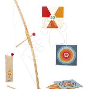 Sada na střílení z luku Archery Set Janod luk šípy a terče od 5 let