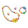 Sada na výrobu šperkov Drevené korálky Džungľa Wooden Jewellery Secret Jungle Atelier Janod na výrobu šperkov 4 kusov šperkov od 4 rokov J09131 - Image 3