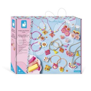 Sada na výrobu šperkov Priateľstvo Friendship Jewellery Pairs Atelier Janod na výrobu 16 kusov šperkov od 8 rokov J09186