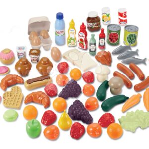 Sada potravin do kuchyňky v dóze 100% Chef Écoiffier 75 doplňků od 18 měsíců
