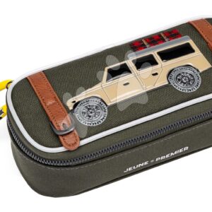 Školní penál Pencil Box Camp Life Jeune Premier ergonomický luxusní provedení 22*7 cm