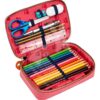 Školní penál Pencil Box Filled Saddle Bag Jeune Premier ergonomický luxusní provedení 20*7 cm - Image 2