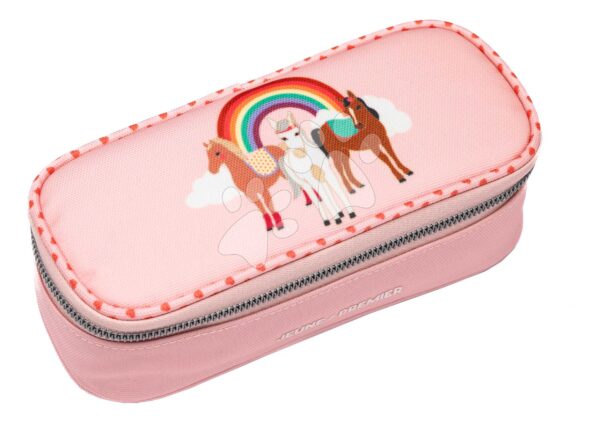 Školní penál Pencil Box Pony Jeune Premier ergonomický luxusní provedení 22*7 cm