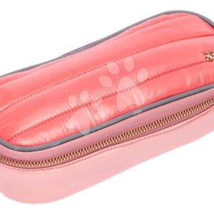 Školní penál Pencil Box Puffer Pink Jeune Premier ergonomický luxusní provedení 22*7 cm