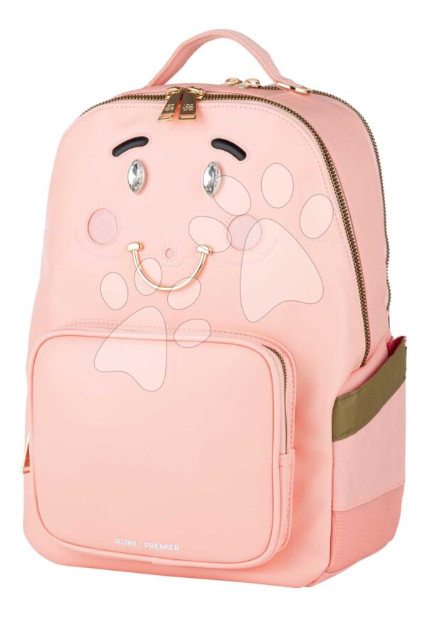 Školní taška batoh New Bobbie BFF Pink Jeune Premier ergonomická luxusní provedení 42*30 cm