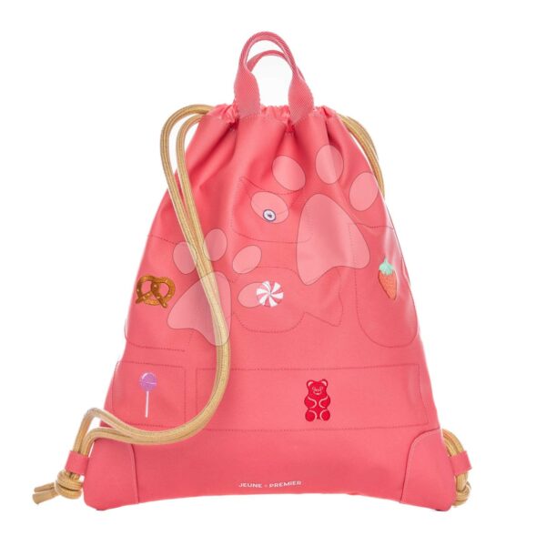 Školní vak na tělocvik a přezůvky City Bag Candy Jeune Premier ergonomický luxusní provedení 40*36 cm