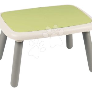 Stůl pro děti KidTable Life Smoby šedozelený s UV filtrem 76*52*45 cm od 18 měsíců – model 2025