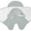 Zavinovačka Babynomade® Double Fleece Beaba Sage Green White dvouvrstvá extra teplá zelená od 0–6 měsíců - Image 2