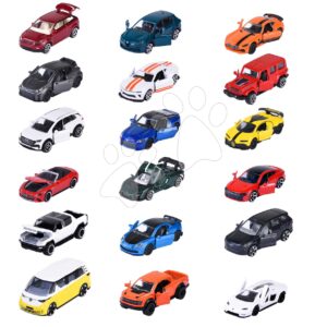 Autíčko prémiové Premium Cars Majorette kovové otevíratelné s odpružením a sběratelskou kartičkou různé druhy