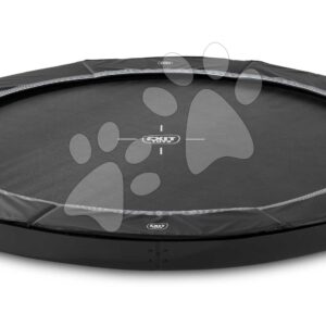 Trampolína Interra Ground Level Sports Trampoline Exit Toys přízemní 305 cm průměr s ventilačním systémem černá